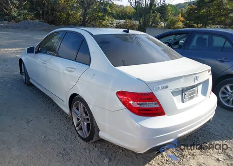 2012 Mercedes-Benz C 300 Sport 4Matic from USA, damaged, VIN WDDGF8BB5CR230133